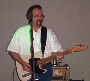 Carl Reid, lead guitarist for "The Chill"
