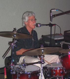 Daniell Gilbert, drummer for "The Chill"