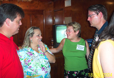 David and Laurie talk to Lisa and Bob